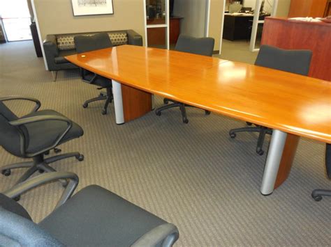 Used Office Conference Tables : Nienkamper 10 foot conference table at Furniture Finders