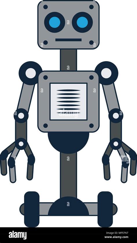 Robot technology cartoon Stock Vector Image & Art - Alamy