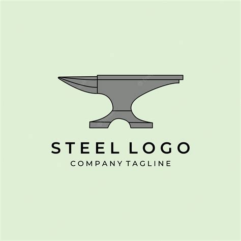 Premium Vector | Steel logo vector illustration design steel nail