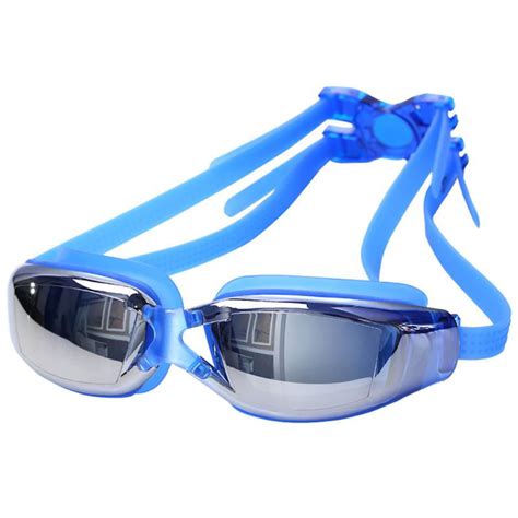 Unisex Waterproof Anti-fog Silicone UV Protection Adjustable Swimming ...