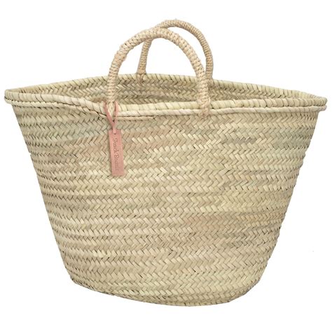 Straw bag tote rope handle | French Baskets