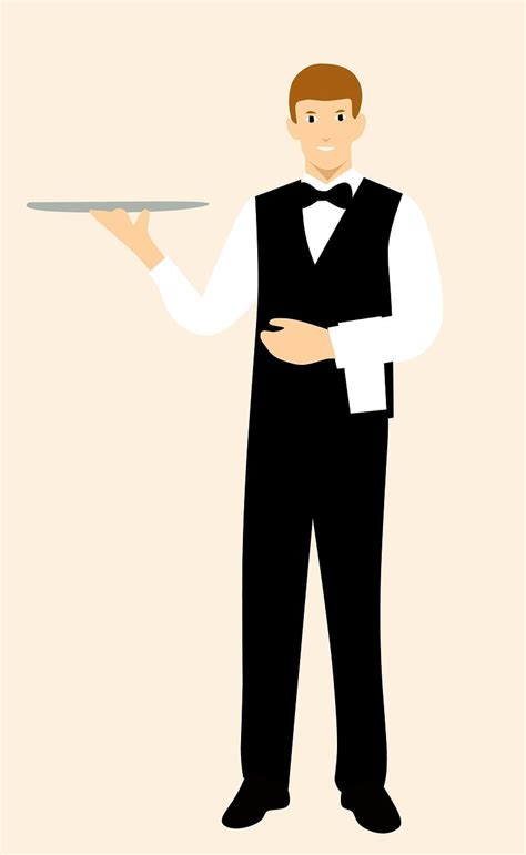 Download Cartoon Character, Waiter, Idea. Royalty-Free Stock ...