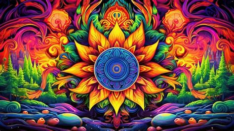 Premium AI Image | Creative and colorful mandala art background design