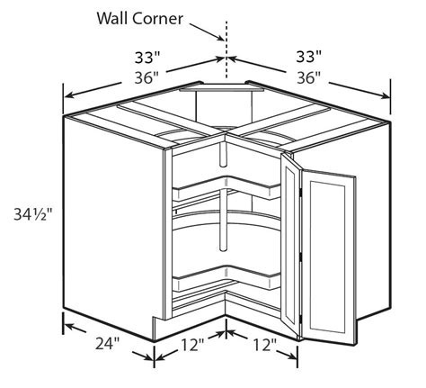 8 Images Standard Lazy Susan Cabinet Sizes And Review - Alqu Blog