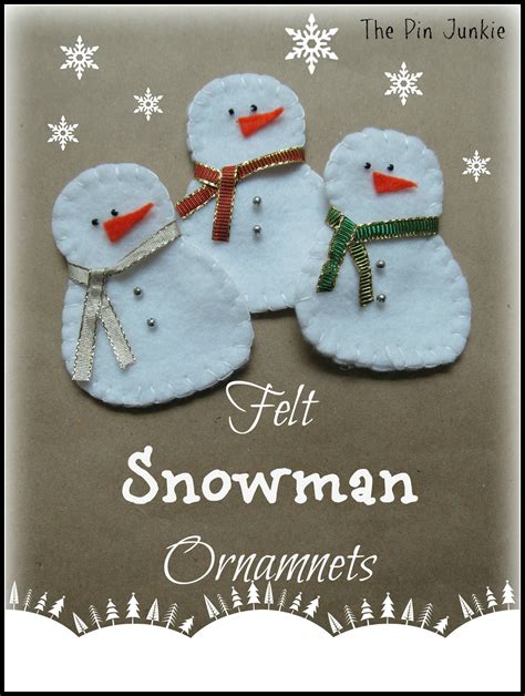 Felt Christmas Ornaments