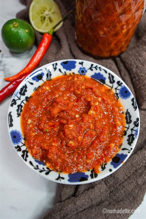 The BEST Sambal Belacan! (with tips and tricks) - Nomadette