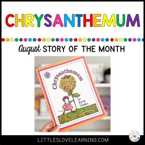 The BEST Activities to Go Along with Chrysanthemum (Pre-K & K)