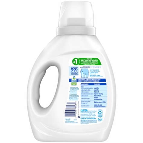 All® free clear Original Unscented Liquid Laundry Detergent, 36 fl oz - King Soopers