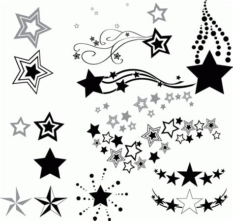 Tribal Star Tattoo Design 2 | Tattoo Designs | Tattoo Designs - Coloring Home