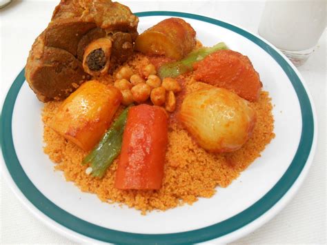 couscous à l'agneau | tunisian couscous with lamb | Tunisian food ...