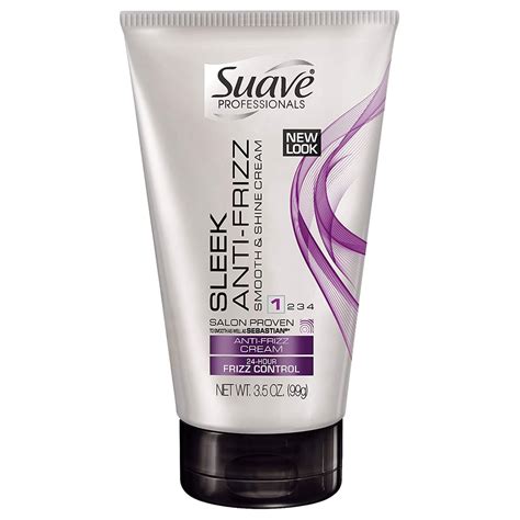 Suave Professionals Sleek Anti-Frizz Smooth & Shine Cream | Celebs Wearing Drugstore Beauty ...