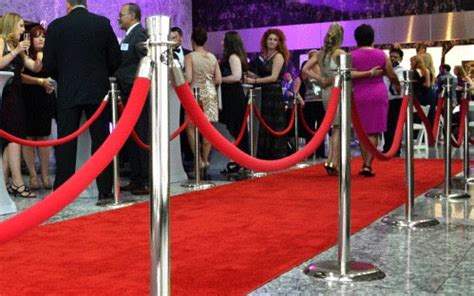 Red Carpet & Stanchions - PartyWorks Interactive