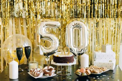 50th Birthday Party Decoration Ideas | Shelly Lighting