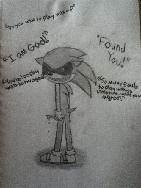 Sonic.exe Sketch by jamiethehedgehog737 on DeviantArt