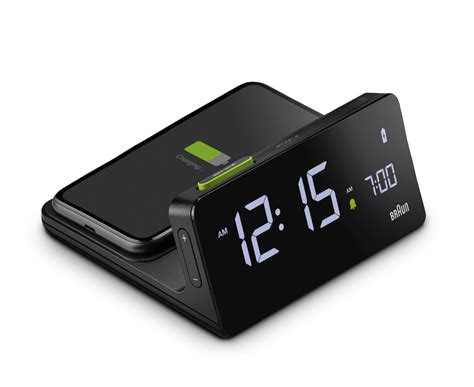 Braun BC21 Digital Wireless Charging Alarm Clock – Compendium Design Store