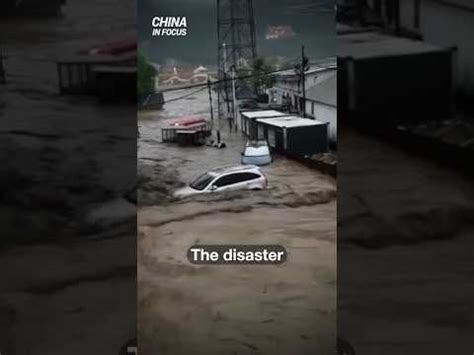 China flooding footage