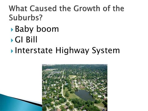 PPT - Suburbanization PowerPoint Presentation, free download - ID:2266952