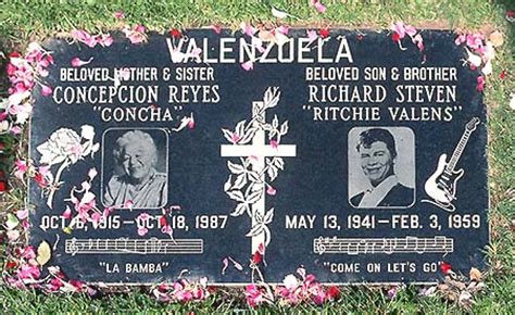 Ritchie Valens' Grave (photo)