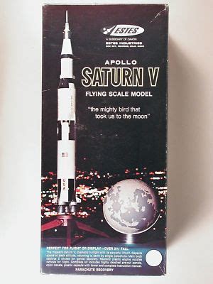 Vintage Estes SATURN V Rocket Kit #1236/ K-36 in Box | #137286620