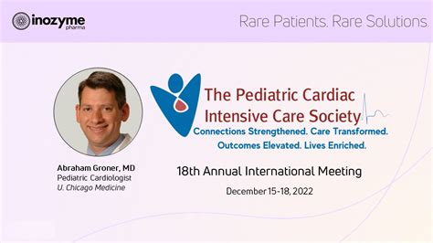 Inozyme Pharma on Twitter: "Tomorrow, Abraham Groner, M.D., a pediatric ...