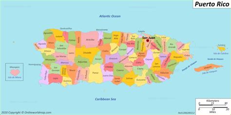 Puerto Rico Map | Maps of Puerto Rico