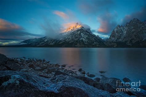 Jenny Lake Sunrise Photograph by Brad Schwarm - Fine Art America