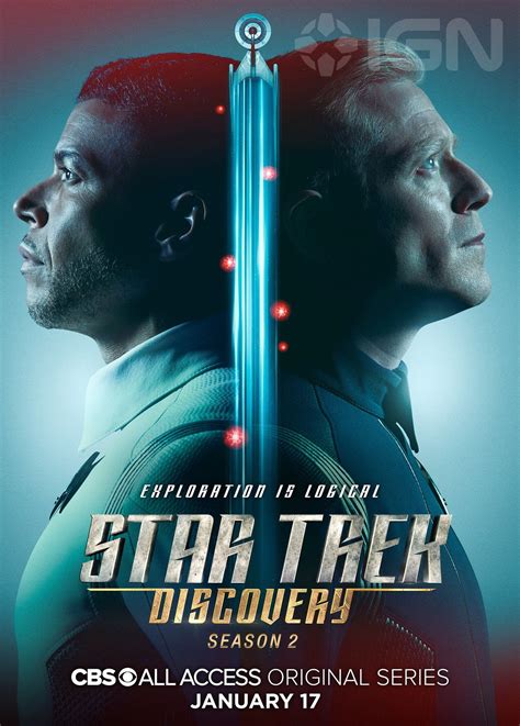 Star Trek: Discovery Season 2 Posters Spotlight Spock and Captain Pike ...