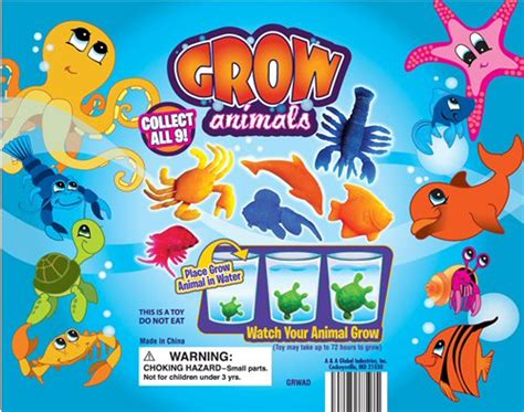 Grow Animals 2 inch Toy Vending Capsules | CandyMachines.com