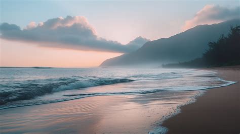 Wallpaper Maui, Hawaii, beach, ocean, coast, mountain, sky, 5k, Nature ...