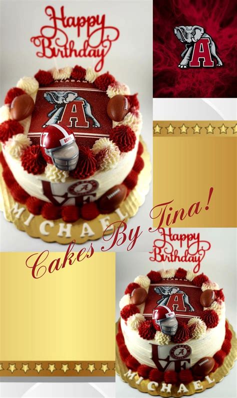 Alabama birthday cake! | Alabama birthday cakes, Custom cakes, Cake