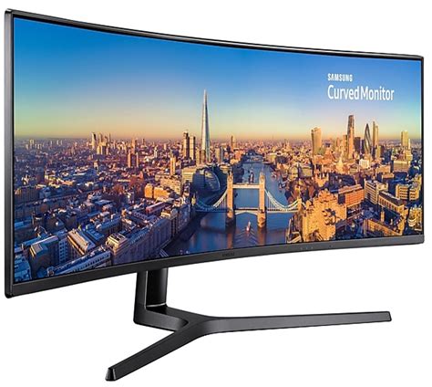 Samsung LC49 49′ Curved Gaming Business Monitor 4K 3840×1080 144Hz Super Ultra-Wide Tilt Swivel ...