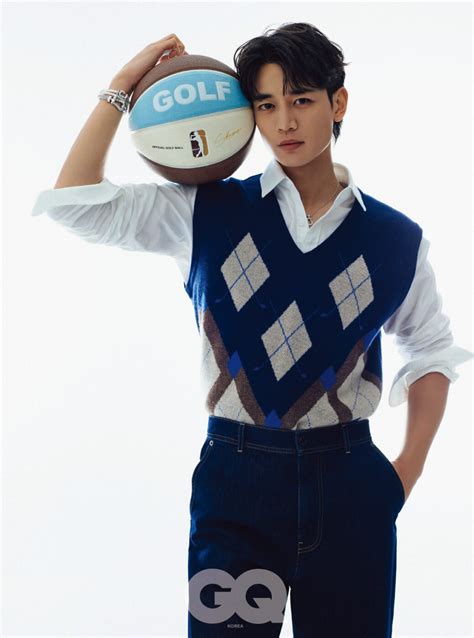 SHINee MINHO for GQ GOLF April Issue 2022 | kpopping