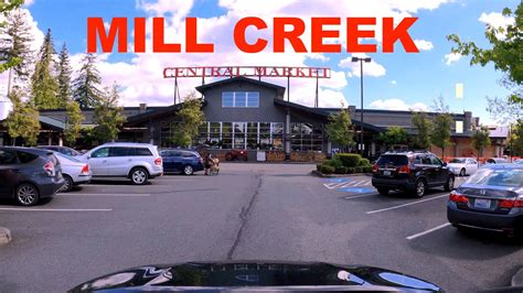 Mill Creek Downtown, Washington - Drive 4K - YouTube