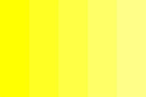 Yellow -> White Color Palette