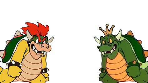 Bowser Vs King Koopa. Super Mario Cartoon Design by UpTendoOfficial on ...