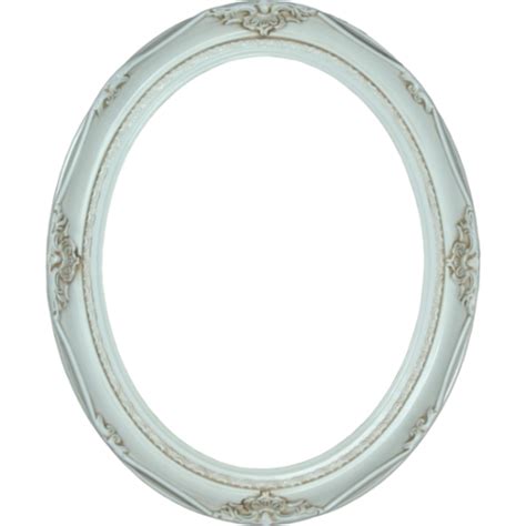 Classic Series 14 Antique White 11x14 Oval Frame