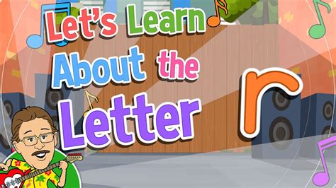 Let's Learn About the Letter r | Jack Hartmann Alphabet Song - YouTube