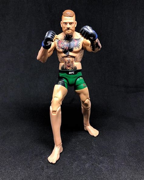 Conor McGregor Custom Action Figure UFC 194 WWE Mattel Elite Mayweather GREEN | #1906963961