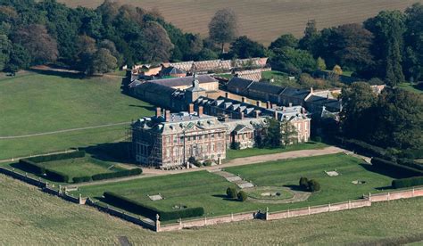 Melton Constable Hall - aerial | Aerial view, Aerial images, Aerial