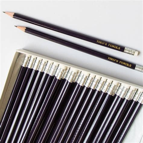 Large Pack Personalised Graphite Pencils By Able Labels