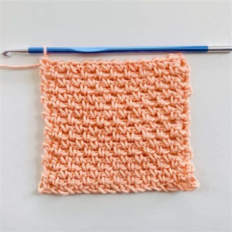 Crochet Moss Stitch Tutorial | Ned & Mimi