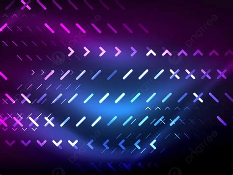 Futuristic Neon Lights On Dark Background, Metal, Banner, Decorative Background Image And ...