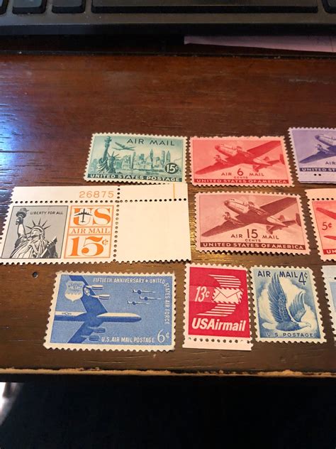 United states of america airmail 5 cent stamp - filnlogin