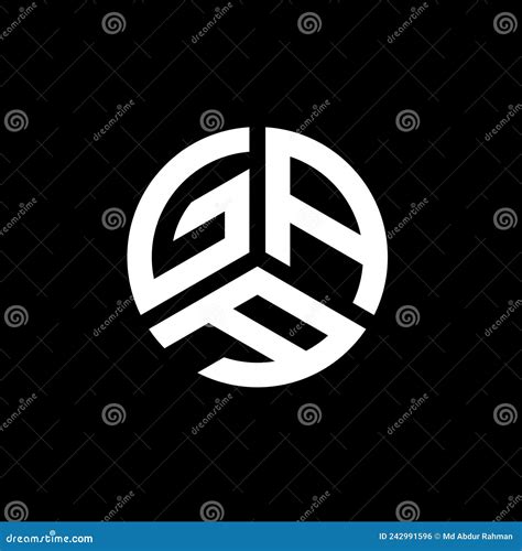 GAA Letter Logo Design on White Background. GAA Creative Initials ...