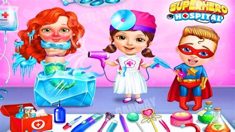 Sweet Baby Girl Crazy Hospital Care Kids Game - Play Fun Superhero Hospital Kids Care Makeover ...