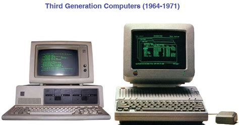 Third Generation Computers (1964-1971) | Computer, Generation, Computer ...