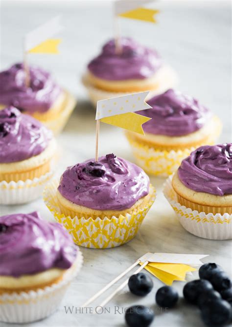 Fresh Blueberry Cream Cheese Frosting Recipe | White On Rice