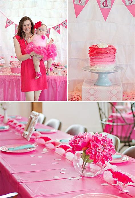 17 Best images about 1st Birthday Ideas on Pinterest | Pink birthday parties, Photo displays and ...