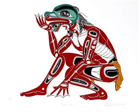 Lattimer Gallery - Richard Shorty - Limited Edition Print | Native art, Pacific northwest art ...