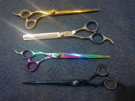 Left Handed 4 Dog Grooming Shears Set – JACK SHEARS